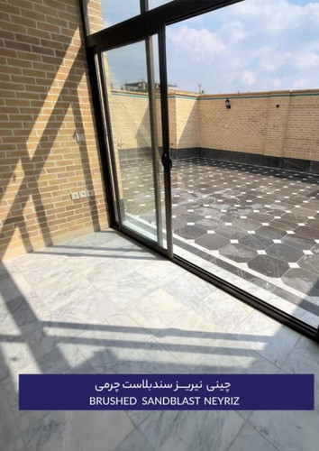 سنگ چینی نیریز سندبلاست چرمی۴۰*۴۰